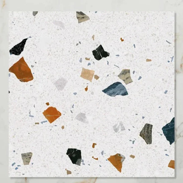 Piazza Porcelain Terrazzo, Geo Pearl, £67.70/ M2 - Blackman Rowe