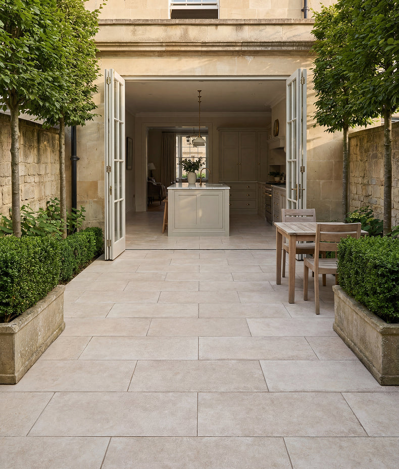 Pierre Paving Porcelain Beige 59.8x89.8cm Sample