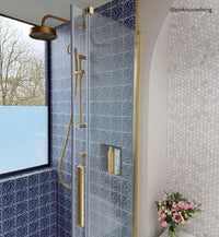 Fired Earth Kelmscott Patterned Porcelain Tiles Sample