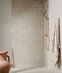 Plastercraft Linea Mano Porcelain Ecru Textured 60x120cm Sample