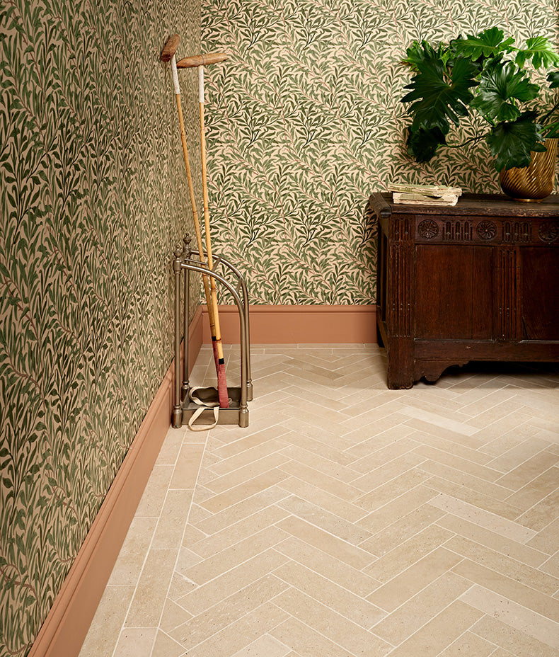 Portland Limestone Parquet Honed 7.5cm