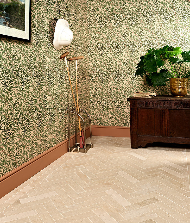 Portland Limestone Parquet Honed 7.5cm