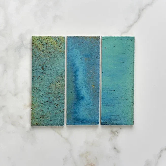 Pottery Porcelain Ocean Blue Brick, £91.20/ M2