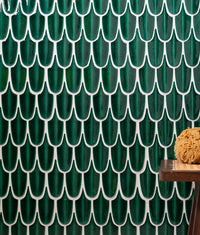 Preen Porcelain Mosaic Emerald 30.5cm Sample