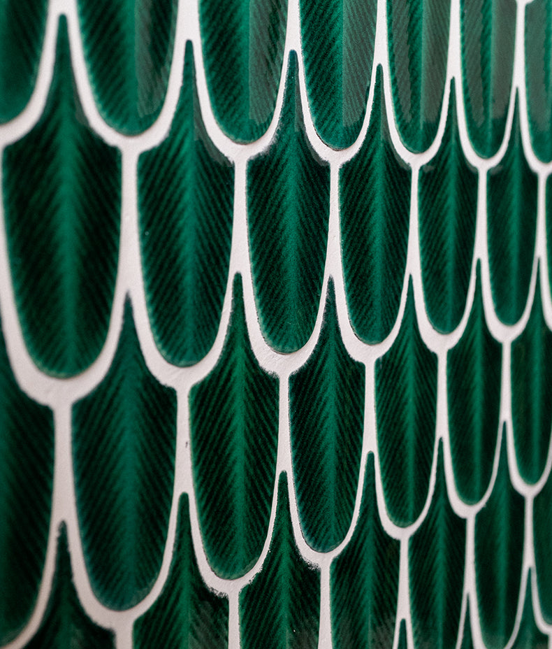 Preen Porcelain Mosaic Emerald 30.5cm