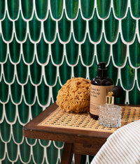 Preen Porcelain Mosaic Emerald 30.5cm Sample