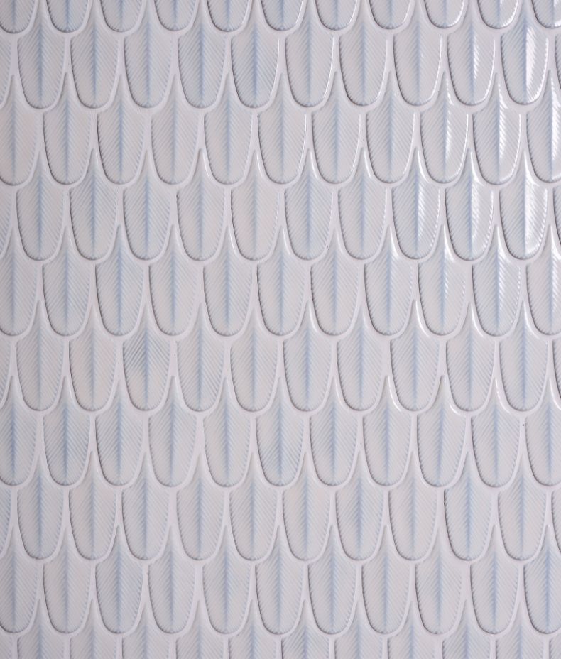 Preen Porcelain Mosaic White 30.5cm