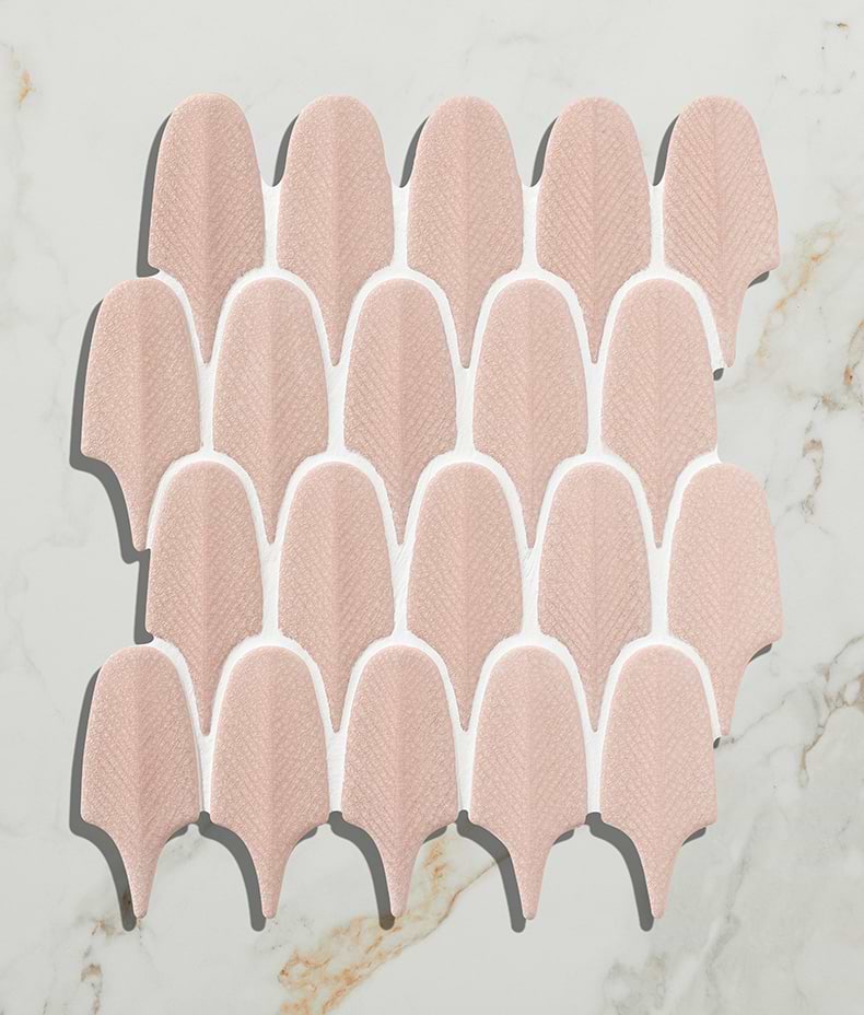 Preen Porcelain Mosaic Blush 30.5cm Sample
