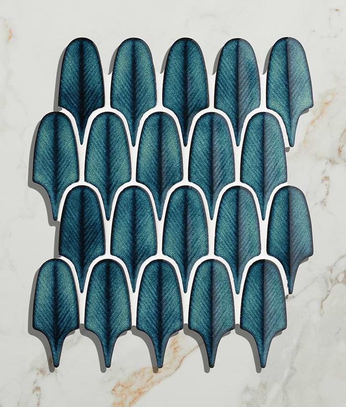 Preen Porcelain Mosaic Verdigris 30.5cm