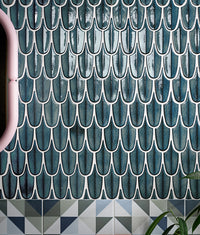 Preen Porcelain Mosaic Verdigris 30.5cm
