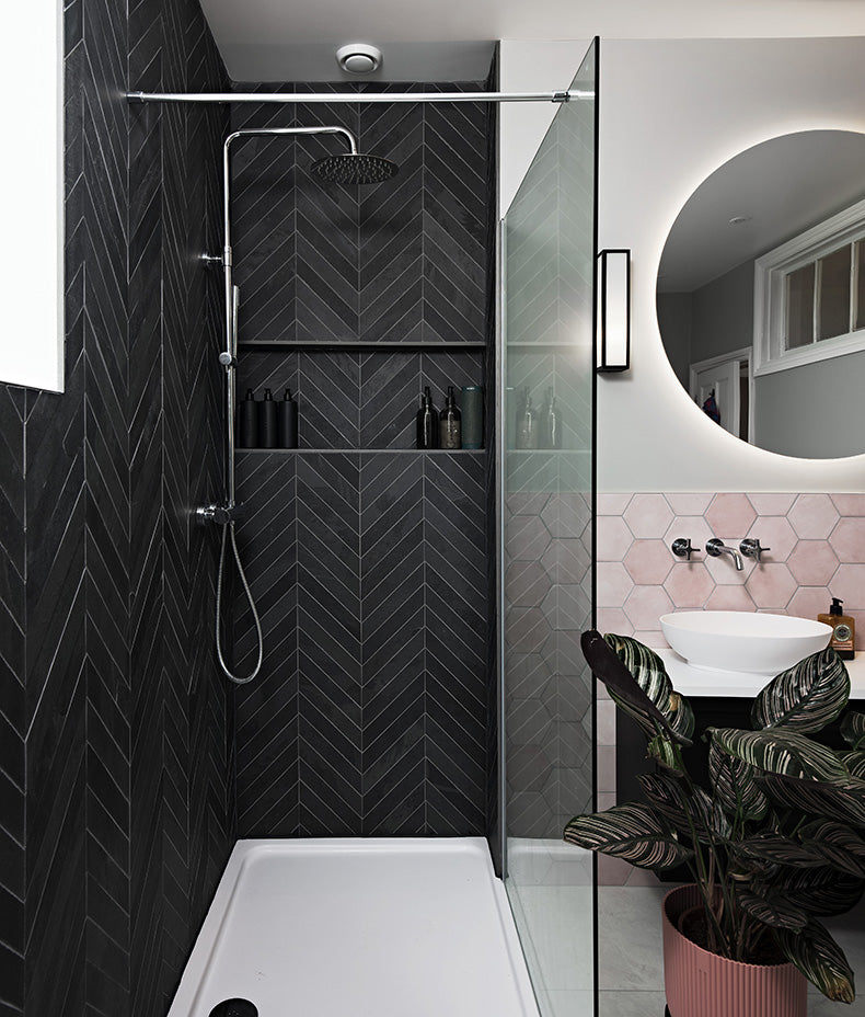 Metropolitan Slate Chevron Riven Finish 5cm