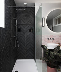 Metropolitan Slate Chevron Riven Finish 5cm