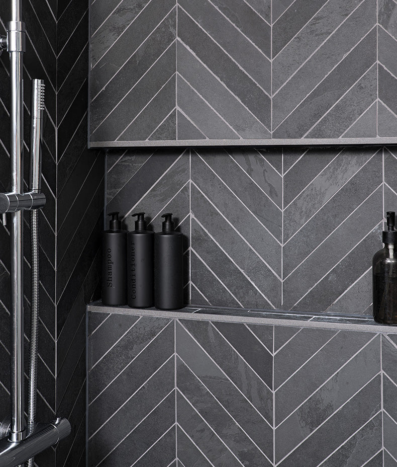 Metropolitan Slate Chevron Riven Finish 5cm