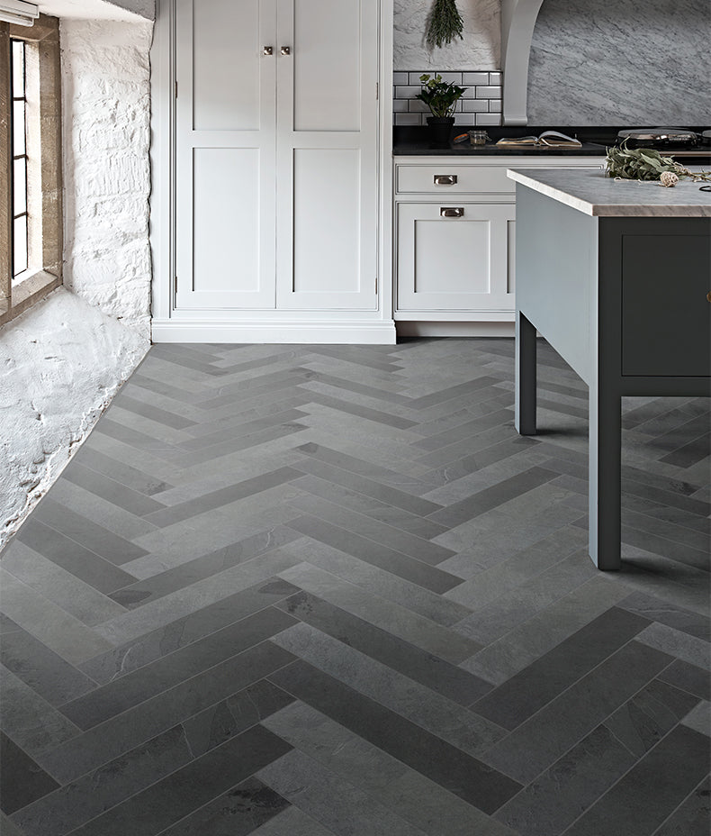 Metropolitan Slate Parquet Riven Finish 9cm