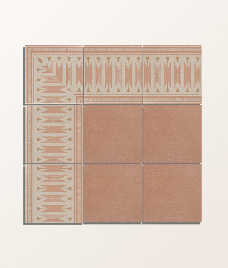 Aventuras Terracotta Field Porcelain 15x15cm Sample