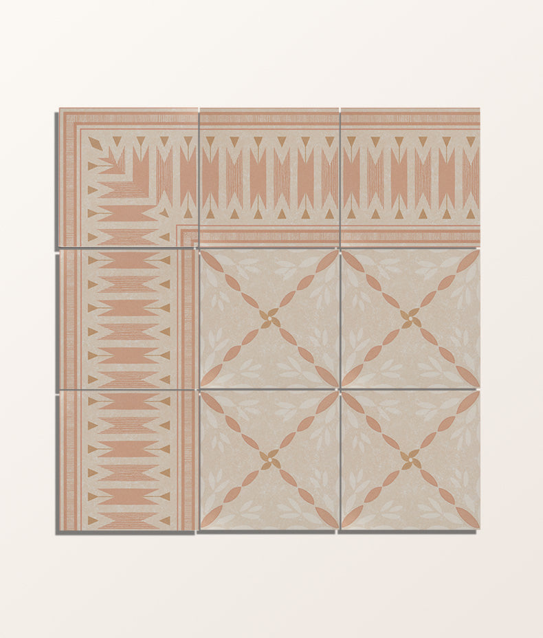 Aventuras Ziggy Corner Terracotta Porcelain 15x15cm