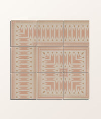 Aventuras Ziggy Corner Terracotta Porcelain 15x15cm Sample