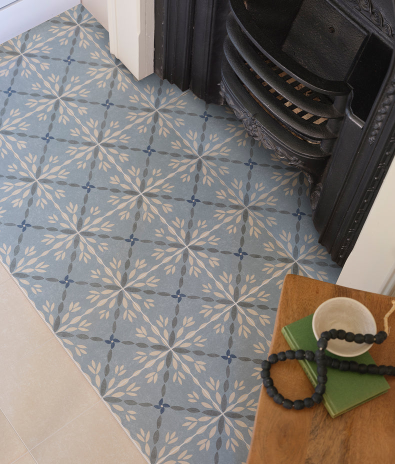 Aventuras Porto Blue Porcelain 15x15cm Sample