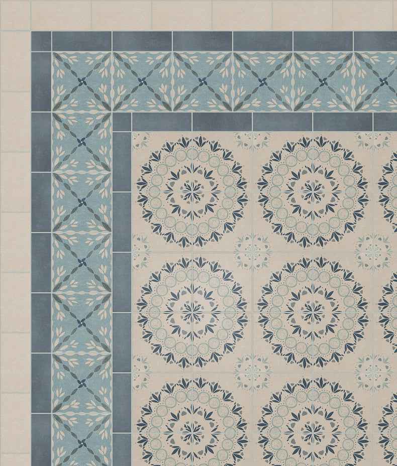 Ca Pietra Aventuras Palma Blue Porcelain 15x15cm