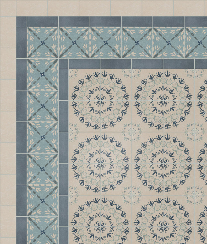 Aventuras Porto Blue Porcelain 15x15cm Sample
