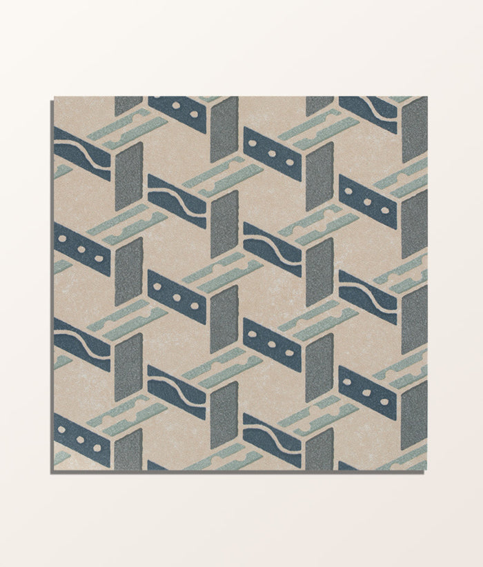 Aventuras Malla Blue Porcelain 15x15cm Sample
