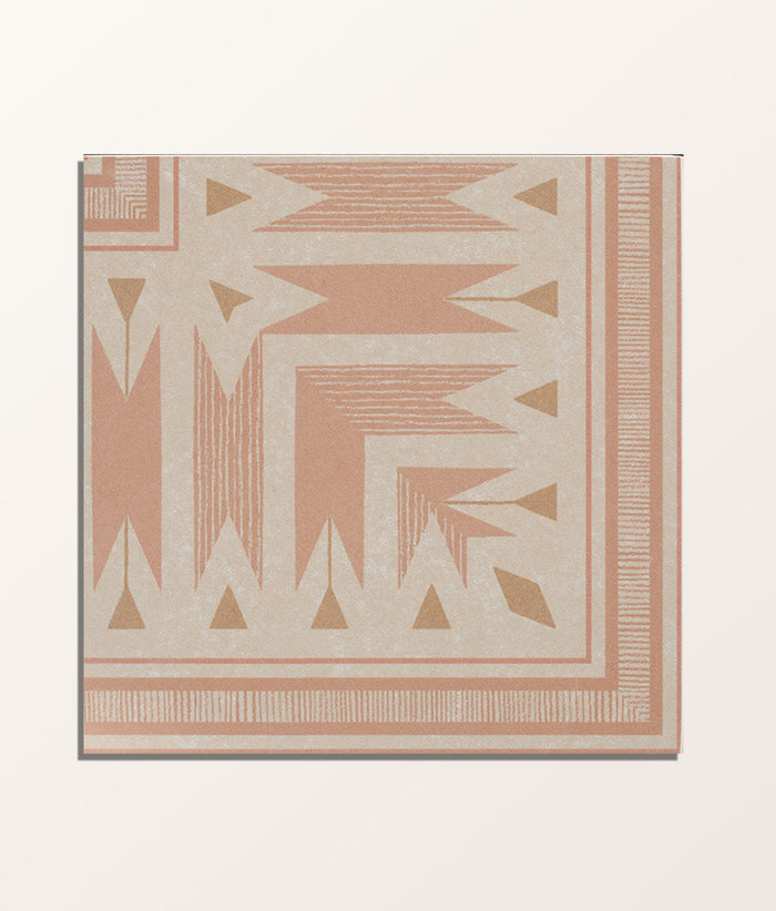 Aventuras Ziggy Corner Terracotta Porcelain 15x15cm