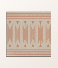 Aventuras Ziggy Border Terracotta Porcelain 15x15cm