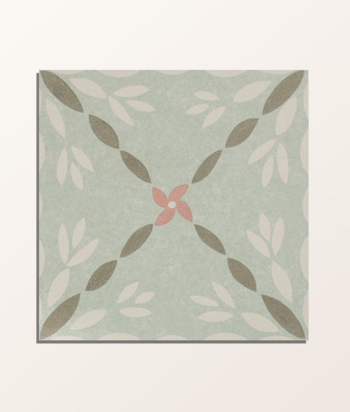 Aventuras Porto Olive Porcelain 15x15cm