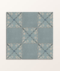 Aventuras Porto Blue Porcelain 15x15cm Sample