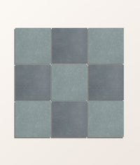 Aventuras Blue Field Porcelain 15x15cm Sample