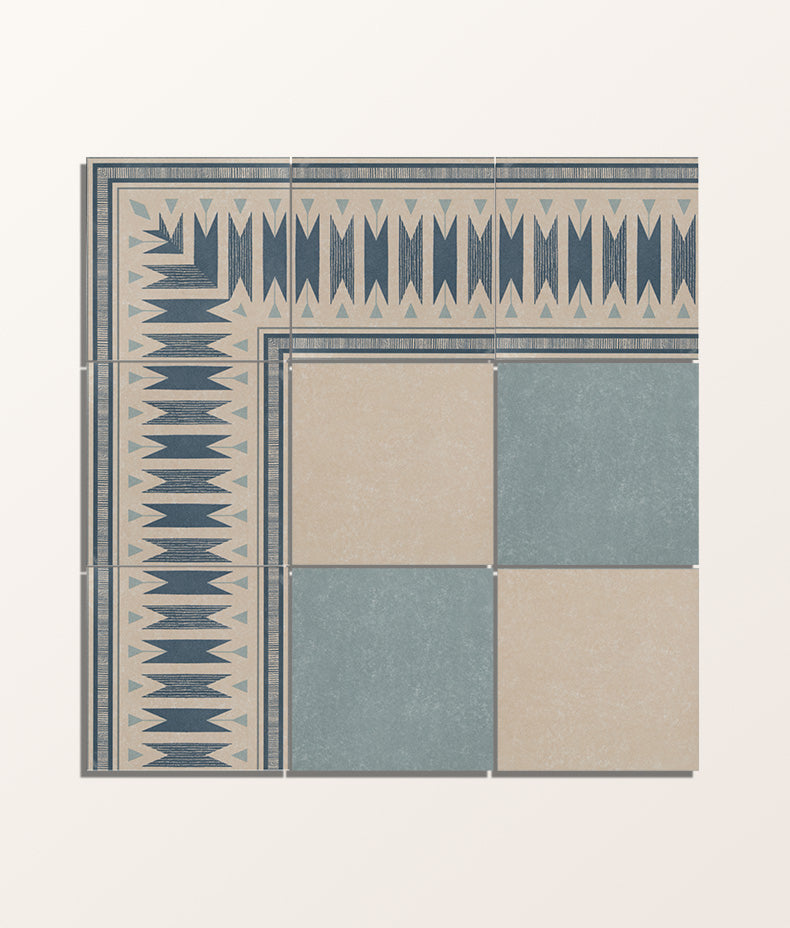 Aventuras Blue Field Porcelain 15x15cm Sample