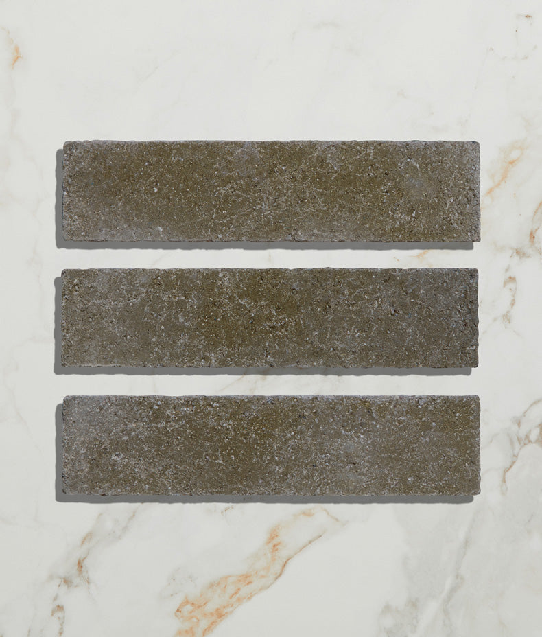 Reform Composite Stone Tumbled Khaki 6x25cm