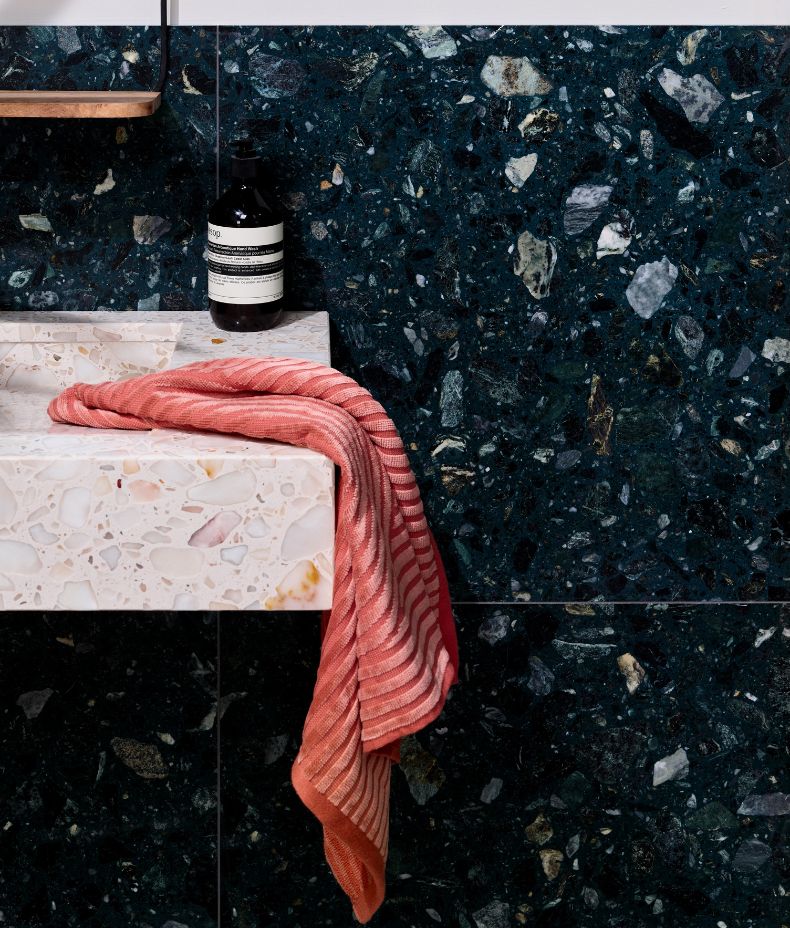 Rialto Terrazzo Foscari Honed 60cm