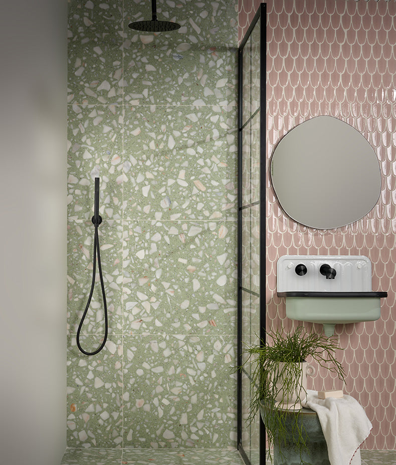 Preen Porcelain Mosaic Blush 30.5cm