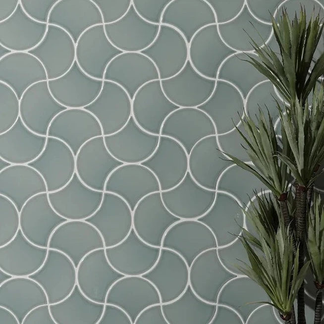 Riverland's Scales Decorative, Heron, £198.13/ M2 Decorative Tiles Green Tile Ca Pietra