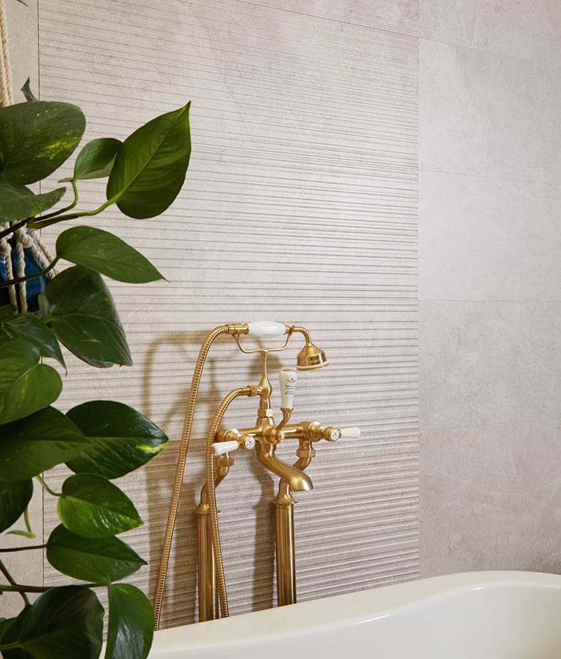 Riverside Wall Ceramic Linear Perla 30cm