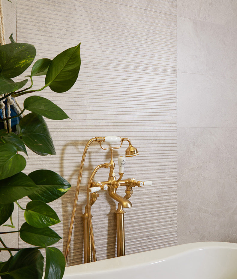 Riverside Wall Ceramic Linear Perla 30cm