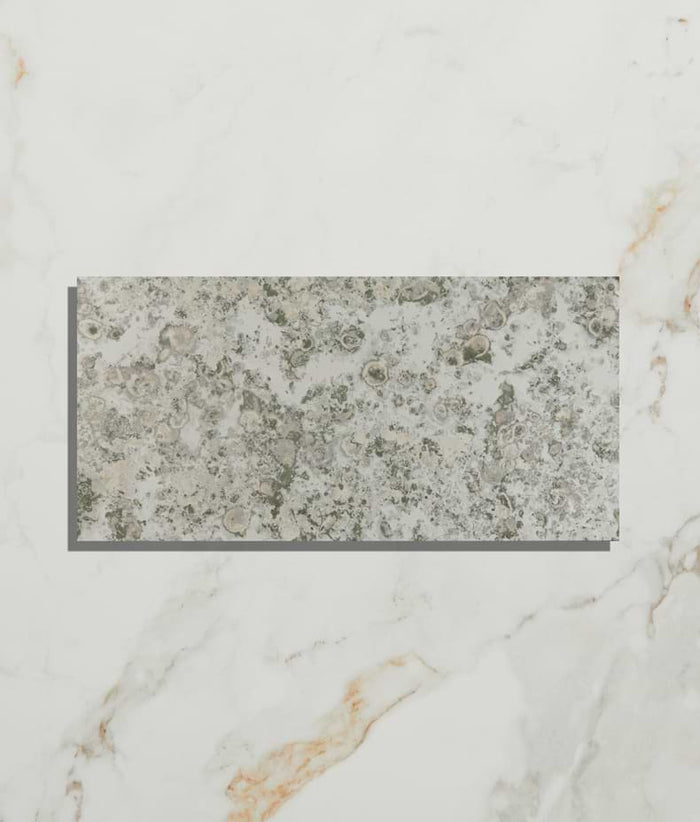 Rococo Glass Mirror Mercury 30cm Sample