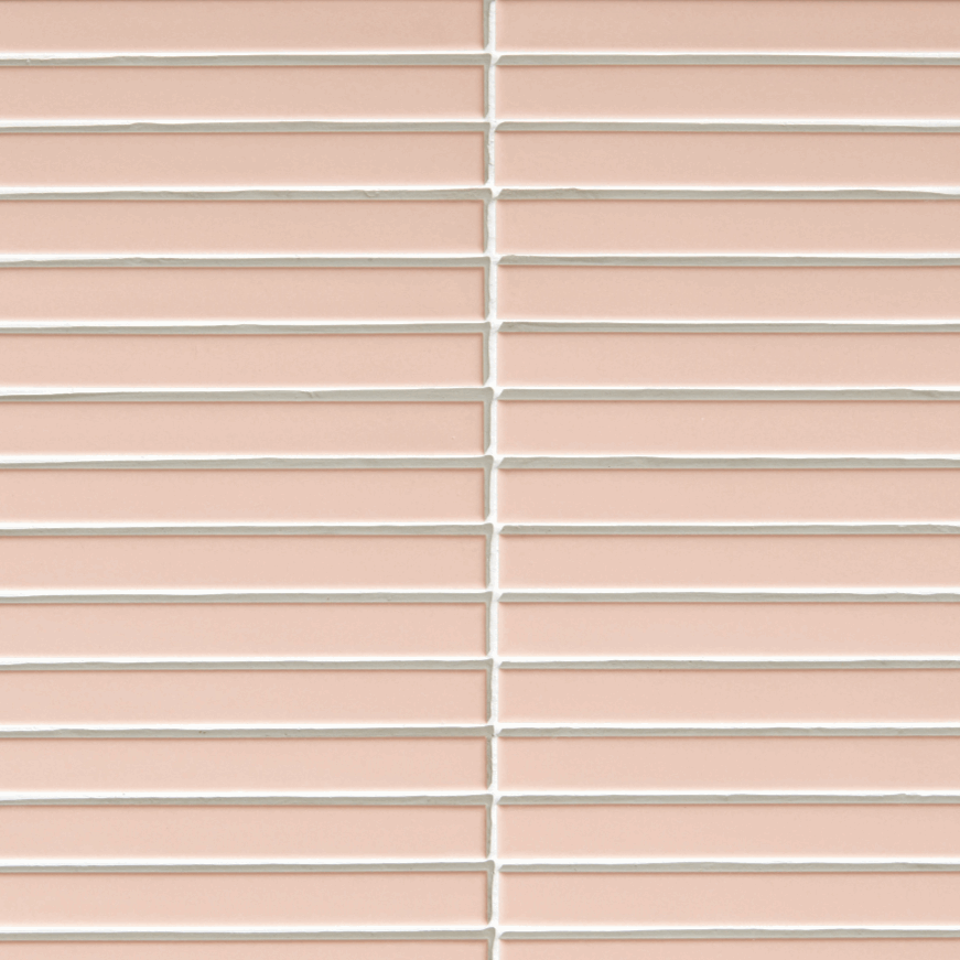 Candy Cane, Rose, £213.41/ M2 Mosaic Tiles Pink Tile Ca Pietra