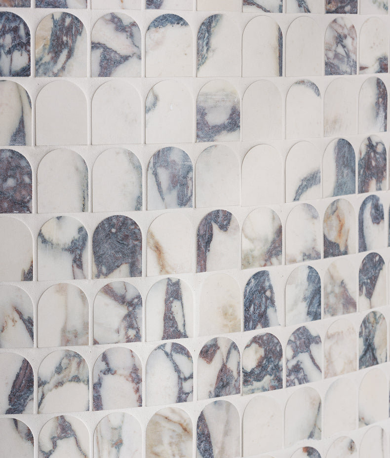 Savoy Novo Porcelain Matt Arch Mosaic 29.5x30.5cm