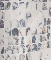 Savoy Novo Porcelain Matt Arch Mosaic 29.5x30.5cm
