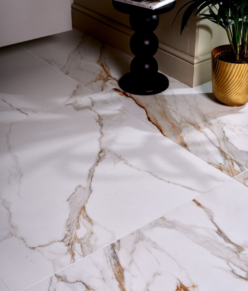 Sculpture Grande Porcelain Calacatta Maximus 100cm Sample