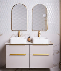 Preen Porcelain Mosaic White 30.5cm Sample