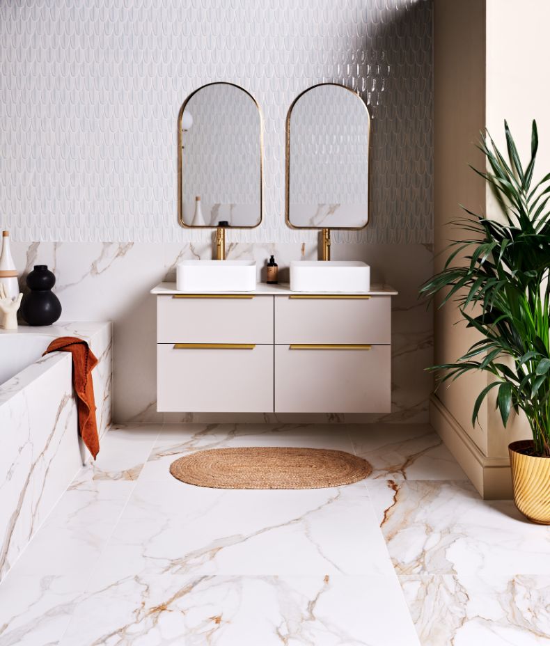 Preen Porcelain Mosaic White 30.5cm