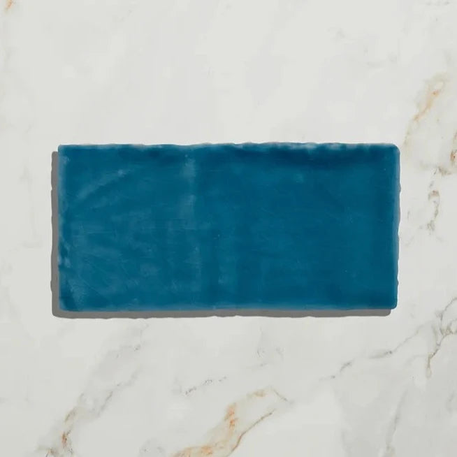 Seaton, Deep Sea Crackle, £106.67/ M2 Blue Tile Decorative Tiles Ca Pietra