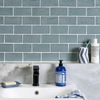 Seaton, Rock Pool Crackle, £106.67/ M2 Blue Tile Decorative Tiles Ca Pietra