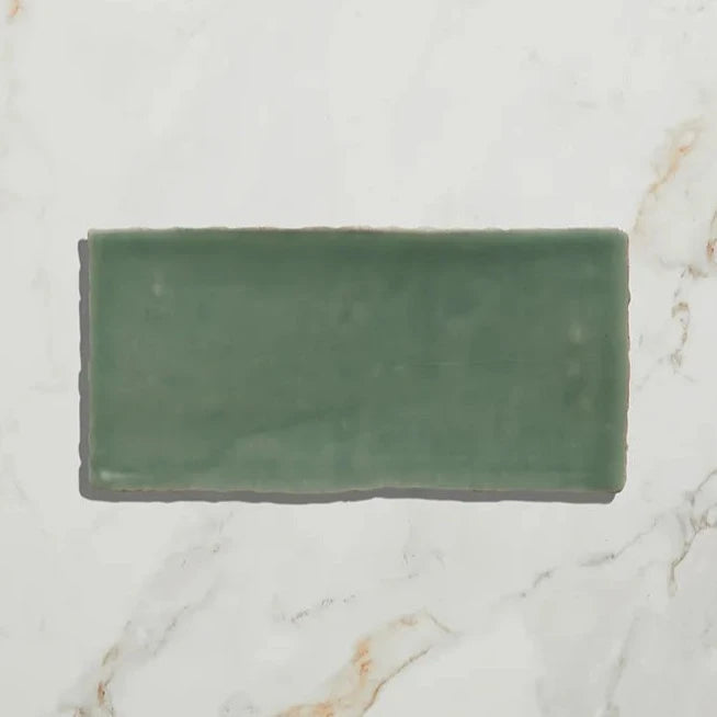 Seaton, Sea Cabbage, £106.67/ M2 Decorative Tiles Green Tile Ca Pietra