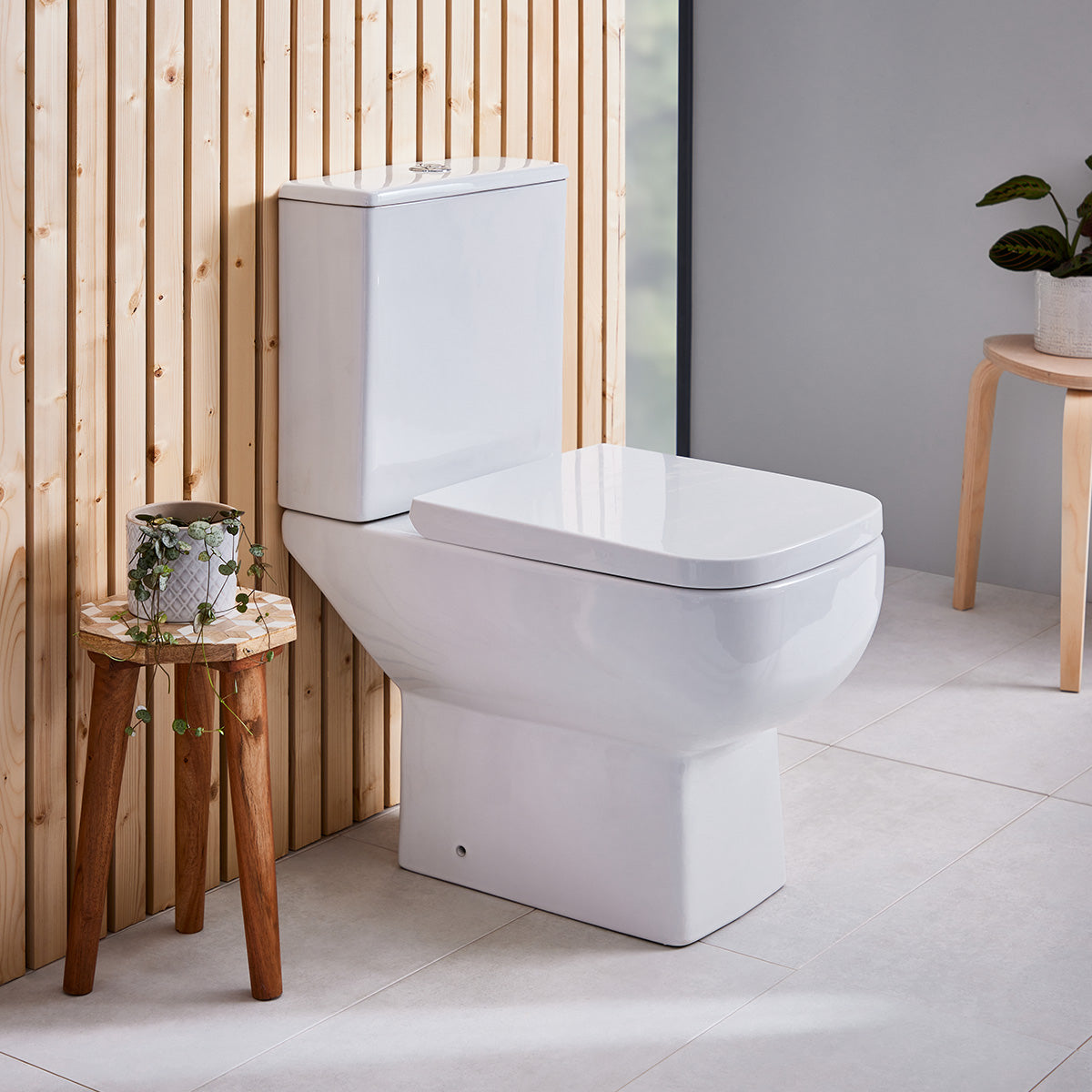 Scudo Seicento Rimless Toilet with Cistern & Soft-Close Seat – White