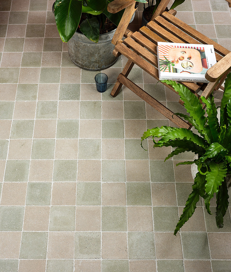 Reform Composite Stone Tumbled Bianco 6cm