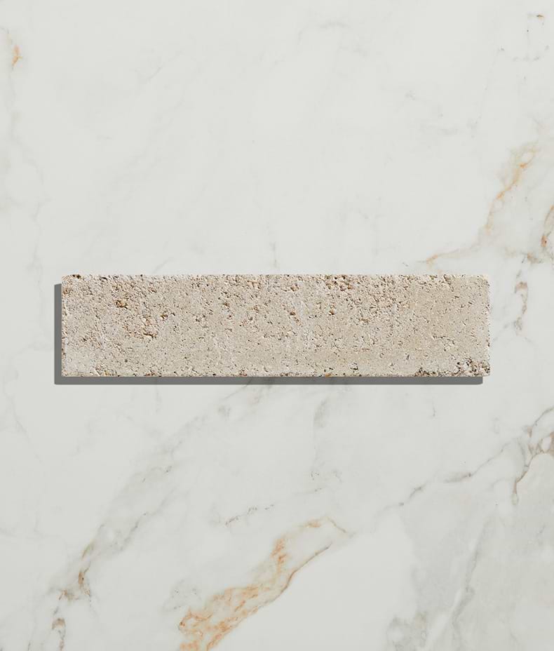 Reform Composite Stone Tumbled Bianco 6cm
